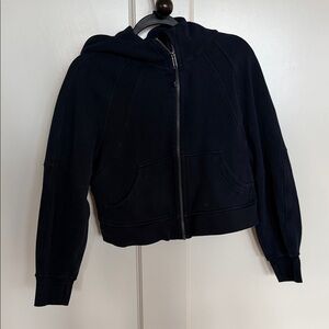 Navy lululemon scuba Zip-Up Hoodie